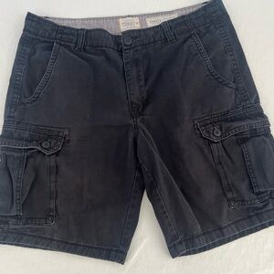 Trinity‎ Men's Black Cargo Shorts Size 36